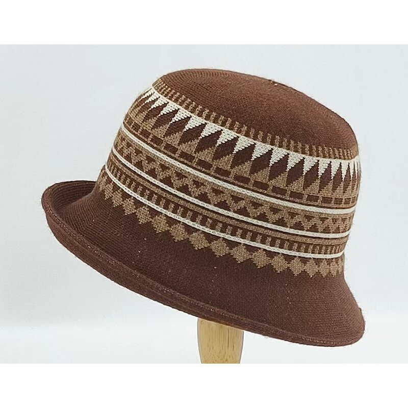 Bucket Hat Supplier - Warm Knitted Bowler Hats for Women Elegant