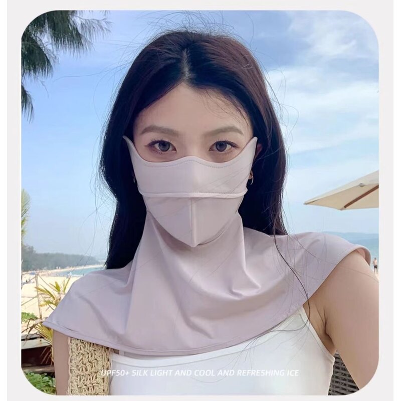 Face Mask Manufacturer - Bike Cycling Ice Silk UV Protection Summer Mask