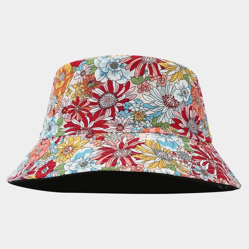 Bucket Hat Supplier - Double Side Wear Reversible Print Bucket Hats