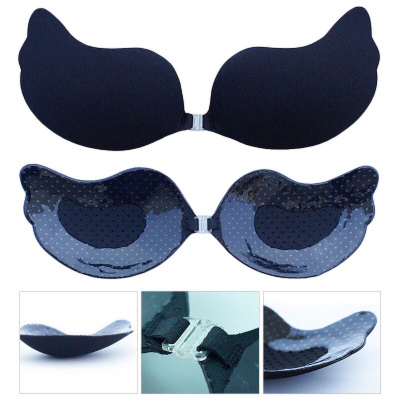 Strapless Bra Supplier - New Seamless Self Adhesive Fly Bra Front Buckle Lift