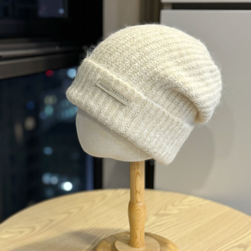 Beanie Hat Manufacturer - Warm Stretchy Knitted Cuffed Cap for Women