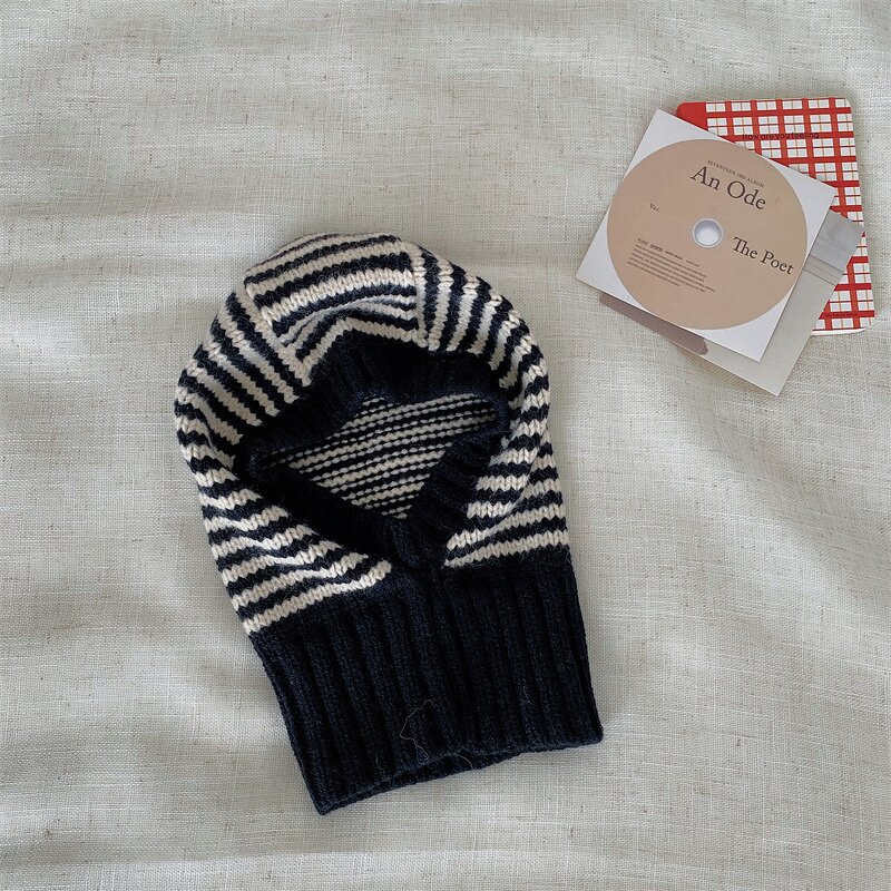 Kids Knit Cap Manufacturer - Hooded Scarf Balaclava for Children 1-6 Year