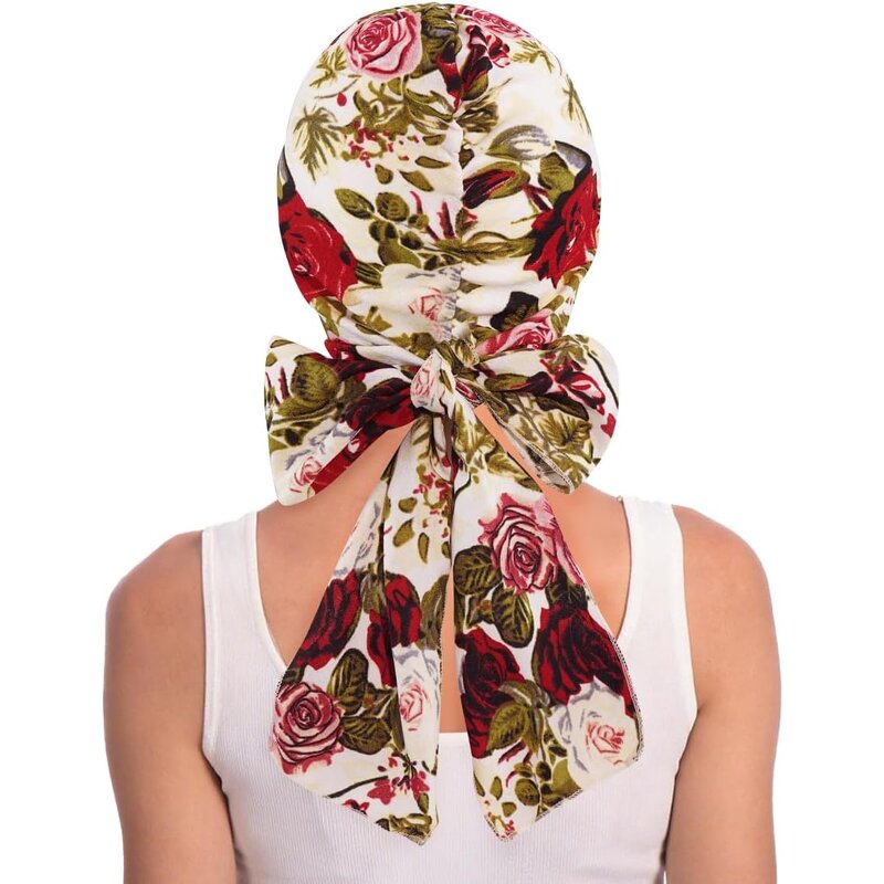 Head Scarf Manufacturer - Chemo Brim Visor Head Scarf Pre Tied Headwraps