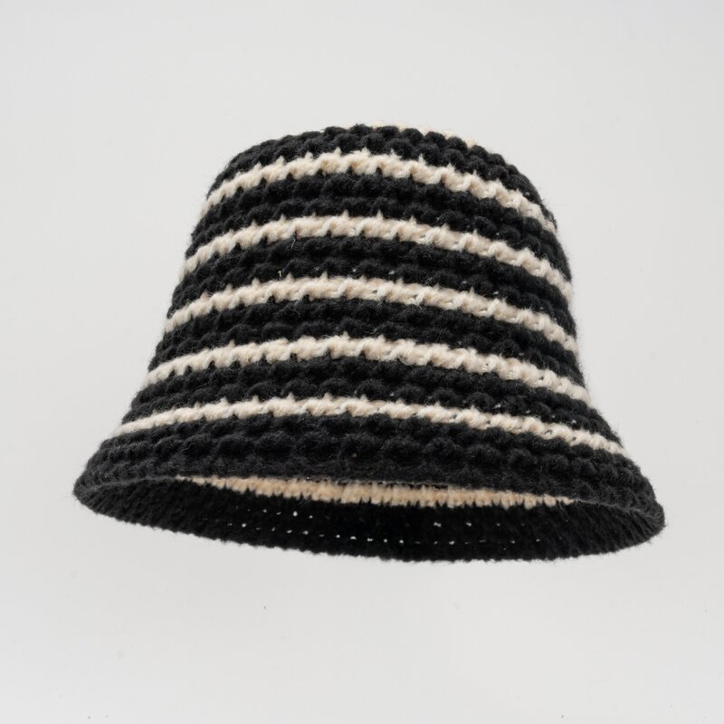 Bucket Hat Factory - Autumn Winter Knitted Fisherman Hat for Women