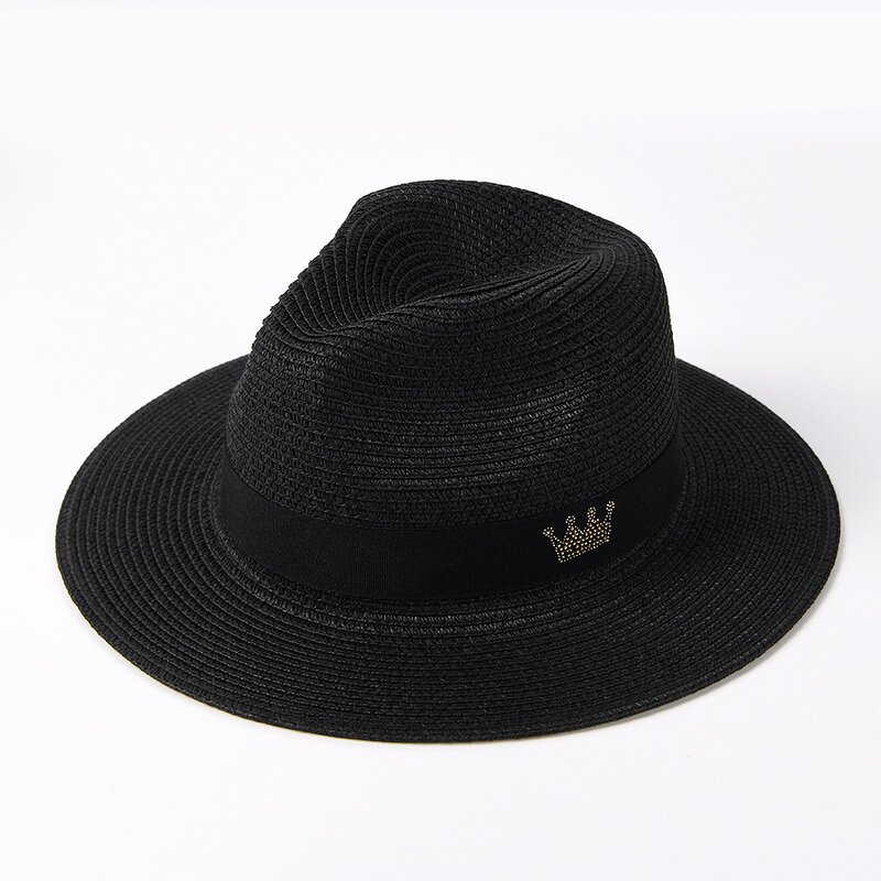 Straw Hat Supplier - Fashion Panama Straw Hats Summer Outdoor Holidays