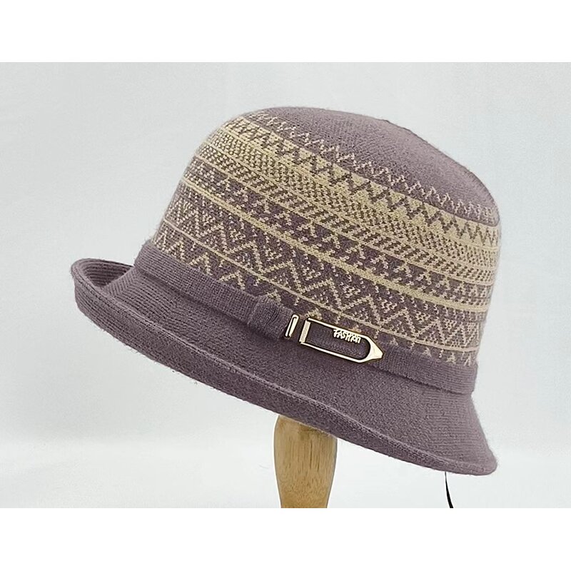 Bucket Hat Supplier - Warm Knitted Bowler Hats for Women Elegant