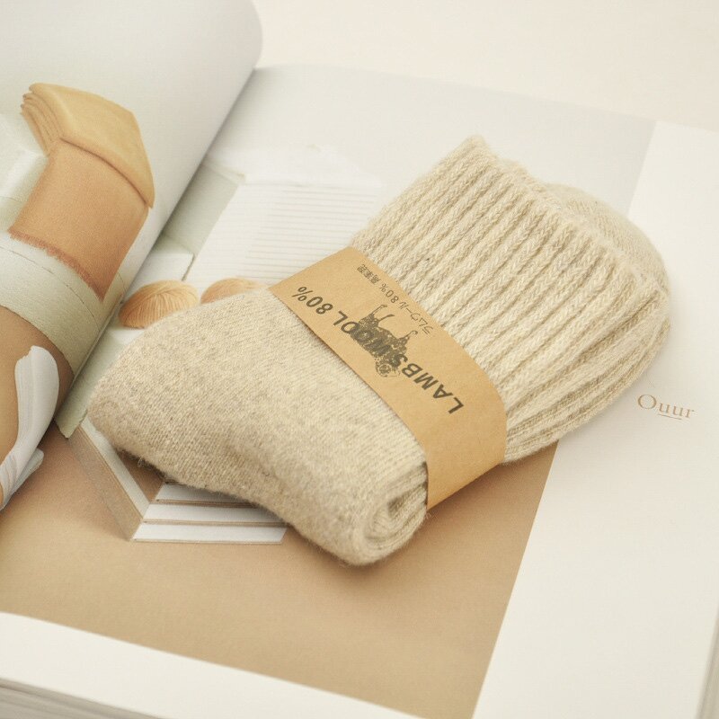 Wool Socks Factory - Women Thick Thermal Warm Winter Casual Long Socks
