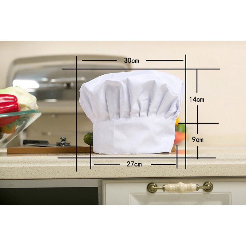 Chef Cap Supplier - Adult Adjustable Elastic Cotton Unisex Kitchen Cap