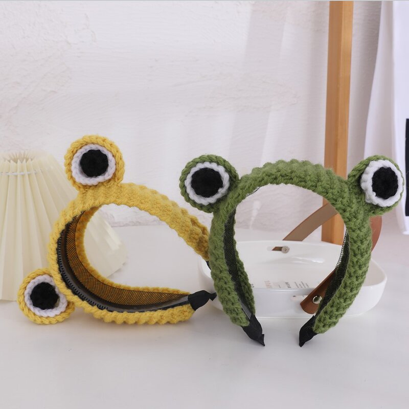 Hair Band Supplier - Children Girls Frog Green Cute Headband Party Accessories