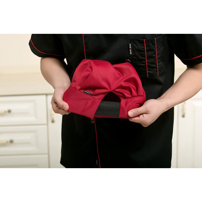 Chef Cap Supplier - Adult Adjustable Elastic Cotton Unisex Kitchen Cap