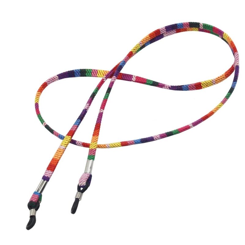 Eyeglasses Chain Supplier - Boho Style Colorful Cotton Rope Sunglasses Holder