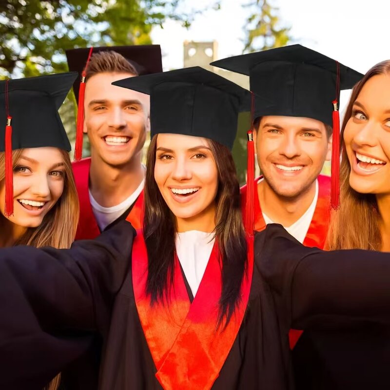 Graduation Tassels Supplier - School Cap Mortarboard University Academic Hat