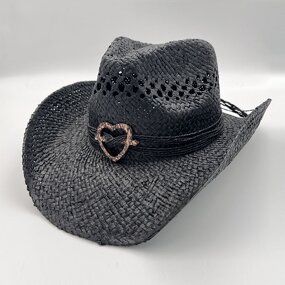 Cowboy Hat Manufacturer - Vacation Beach Hollow Straw Boho Hip Cowboy Hat