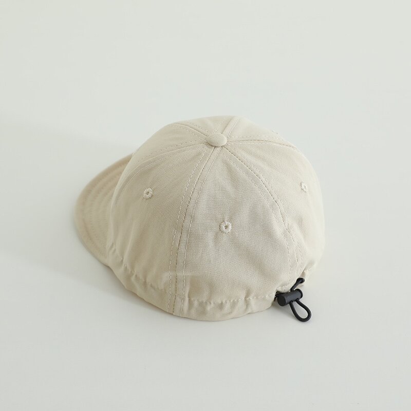 Baseball Cap Supplier - Children Short Brim Solid Color Toddler Hat
