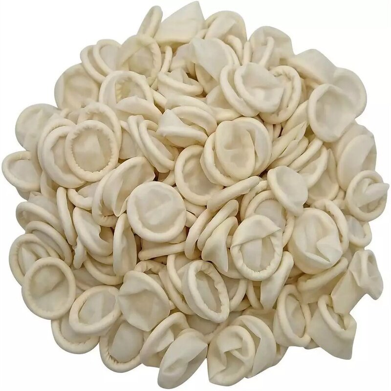 Latex Finger Cots Wholesale - 1000pcs Cleanroom Anti-slip