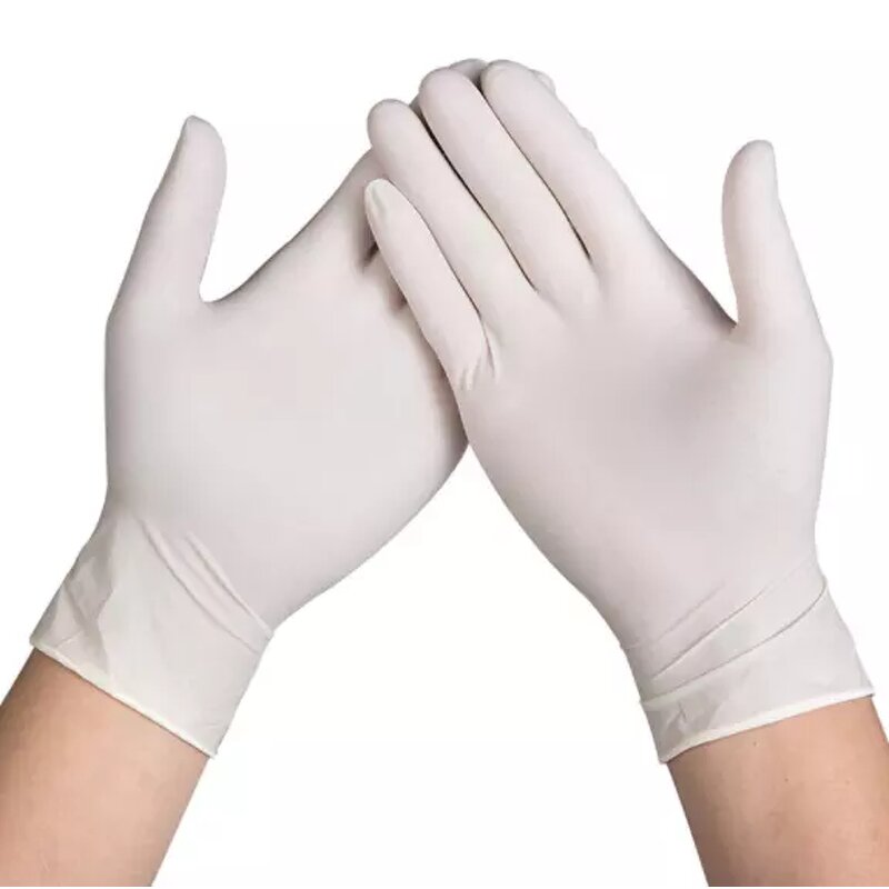 Disposable Latex Gloves Wholesale - Size 7.5 Exam