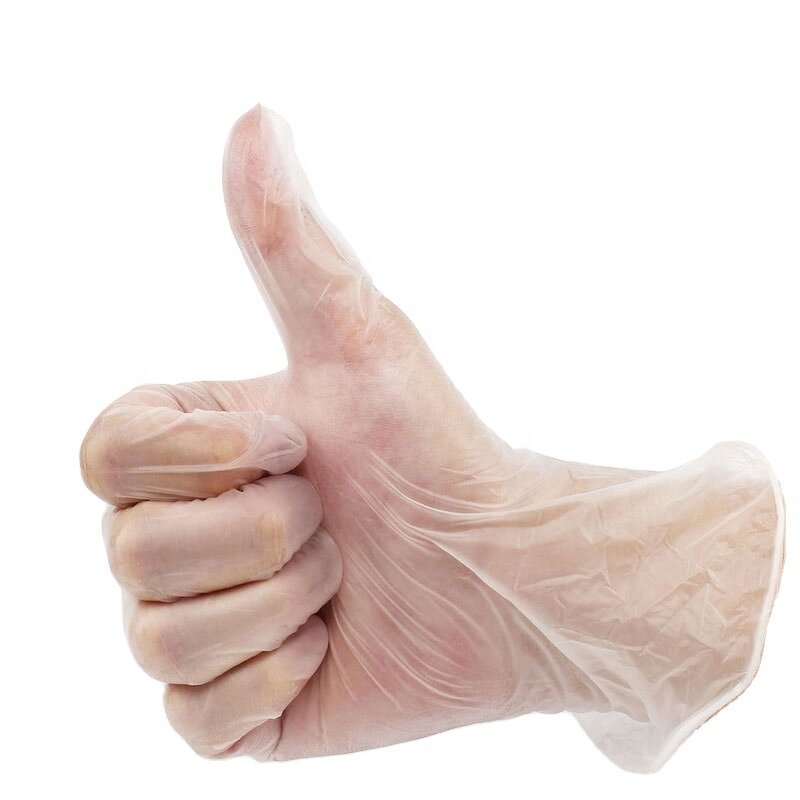 Examination Gloves Bulk - 100PCS Clear Disposable