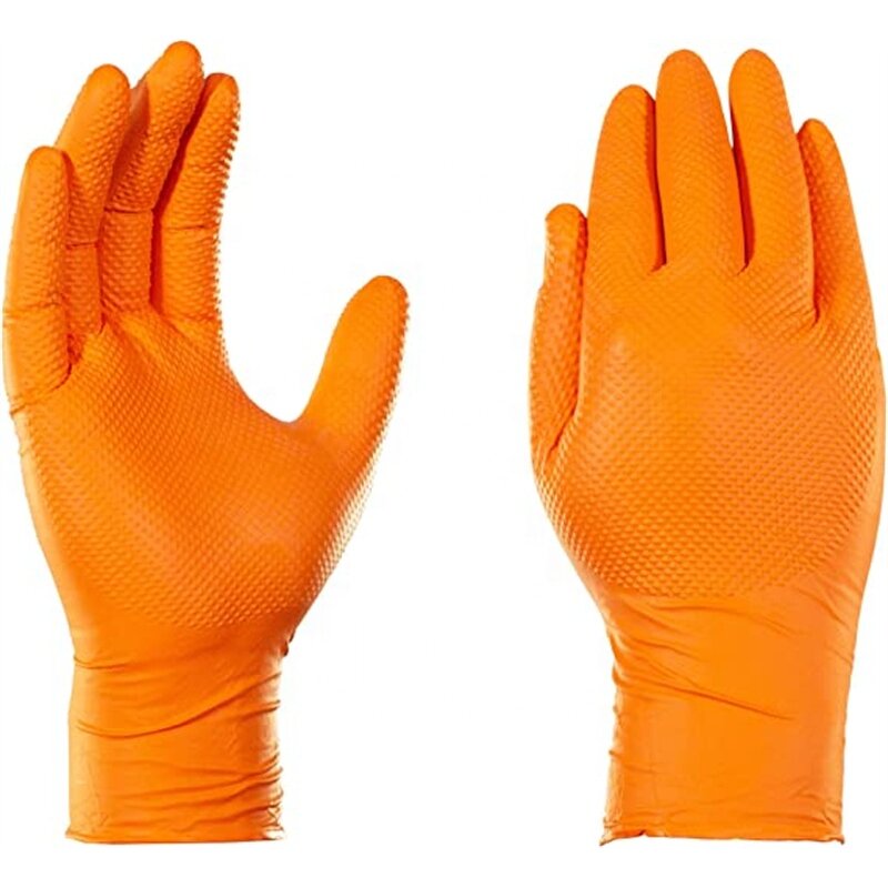Heavy Duty Nitrile Gloves Factory - 9mil Mechanic Work