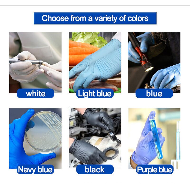 Exam Gloves Factory - OEM Powder Free Latex Nitrile