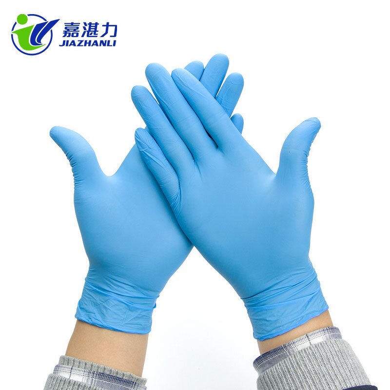 Nitrile Gloves Factory - OEM Blue Exam Powder Free