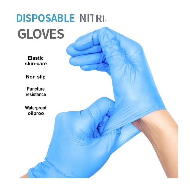 Pink Nitrile Gloves Factory - OEM In Stock Wholesale
