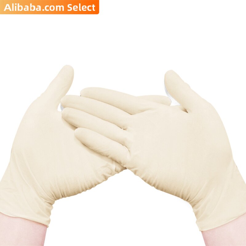 Latex Exam Gloves Factory - 100PCS Wholesale Powder Free