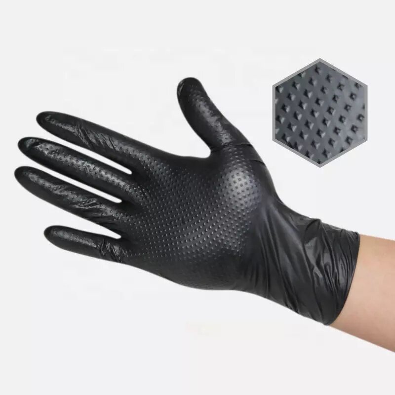 Thick Nitrile Gloves Manufacturer - 12mil Palm Work