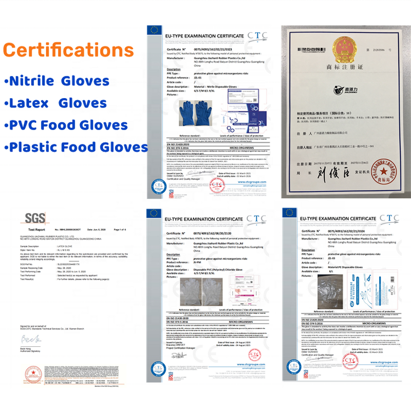 Vinyl Gloves Manufacturer - Food Grade Powder Free