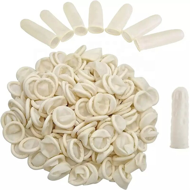 Latex Finger Cots Wholesale - 1000pcs Cleanroom Anti-slip