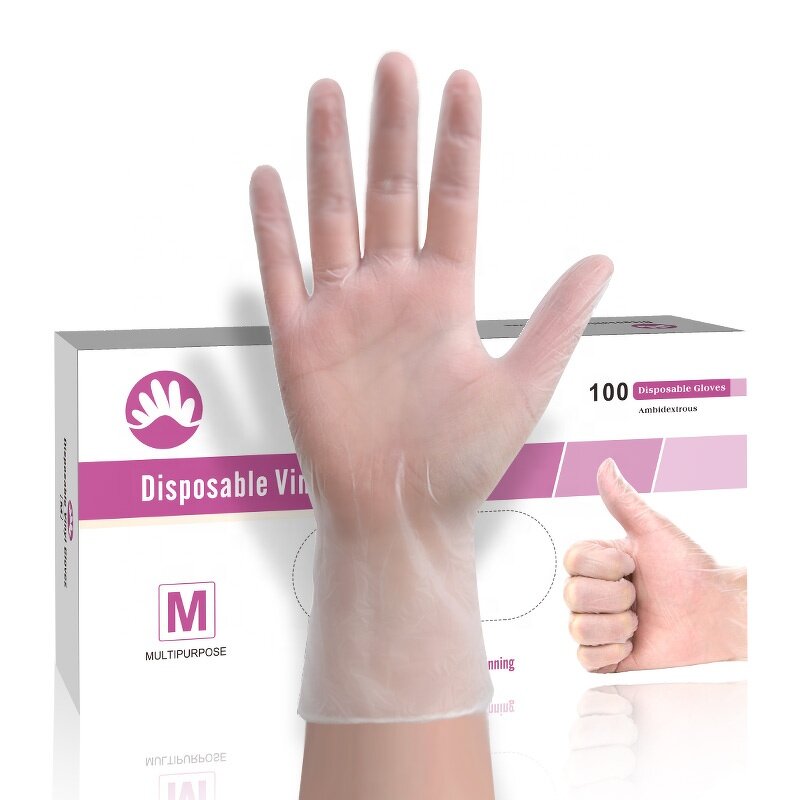 Vinyl Gloves Wholesale - 100PCS Cheap Disposable