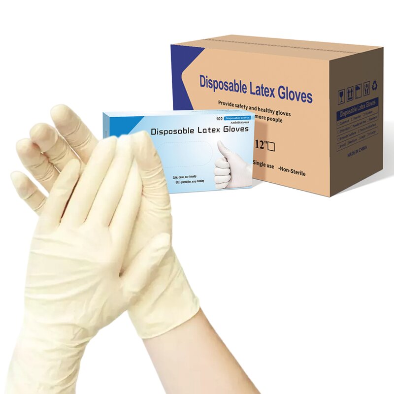 Powdered Latex Gloves Supplier - Rubber Exam Xl