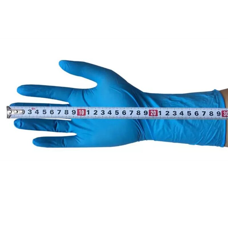 Long Nitrile Gloves Supplier - 12 Inch Color Powder Free