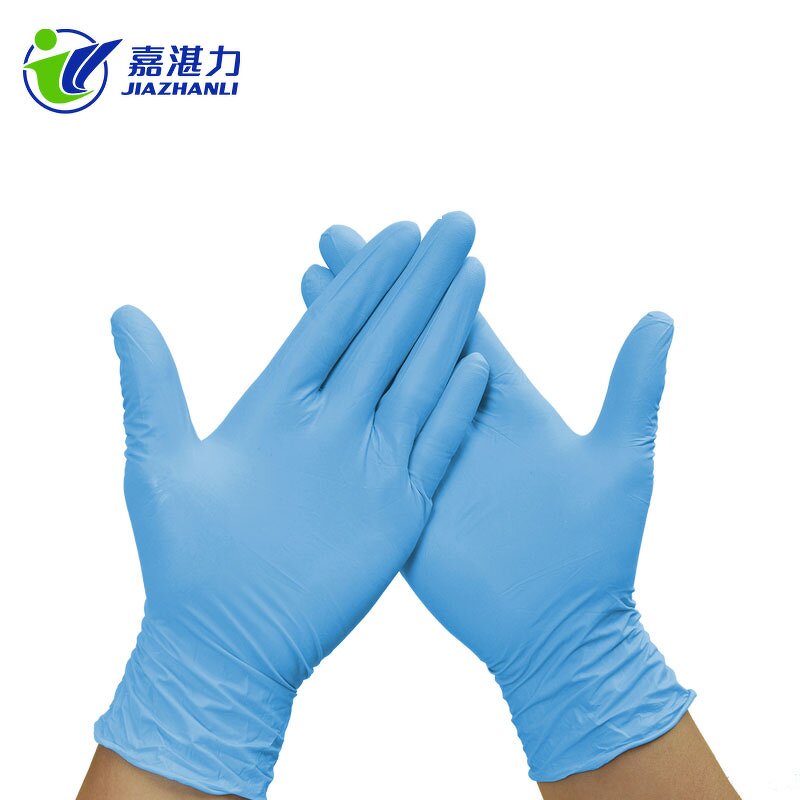 Nitrile Gloves Factory - OEM Blue Exam Powder Free