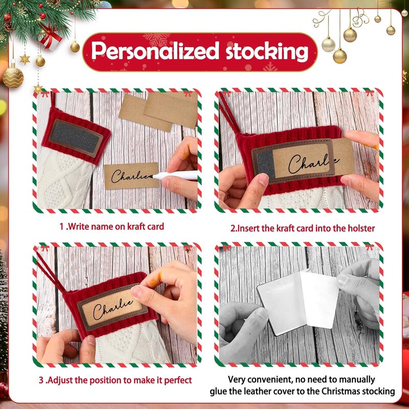 Christmas Stockings Manufacturer - 18 Inch Custom Name Leather