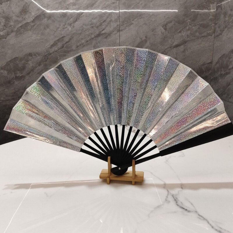 Rave Fan Supplier - Double Side Reflective Holographic