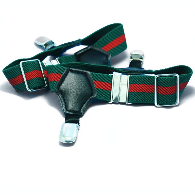 Sock Garters Supplier - 2pcs Adjustable Elastic Metal