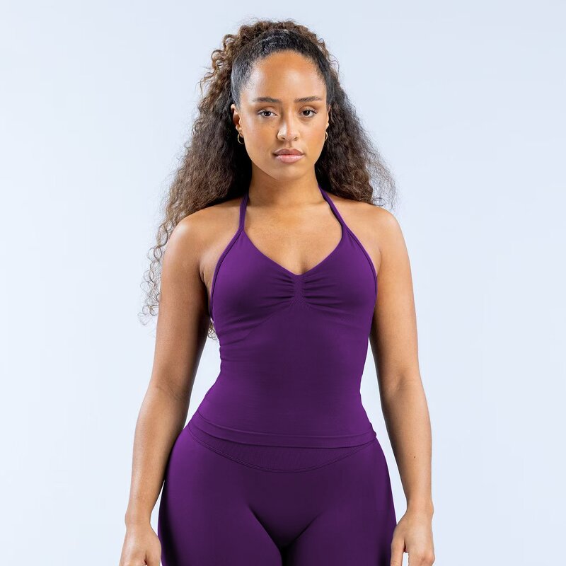 Workout Tank Top Supplier - Women Impact Longline Strappy