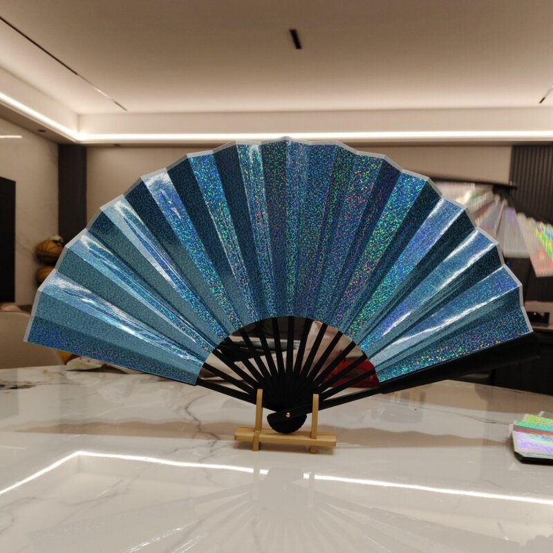 Rave Fan Supplier - Double Side Reflective Holographic