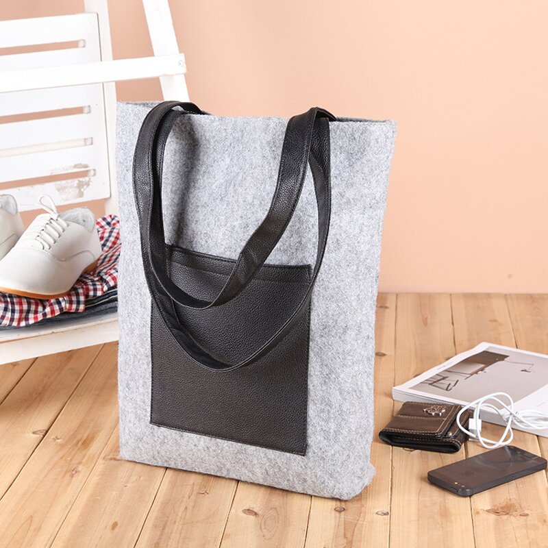 Shopping Bag Factory - Custom Logo Reusable Felt