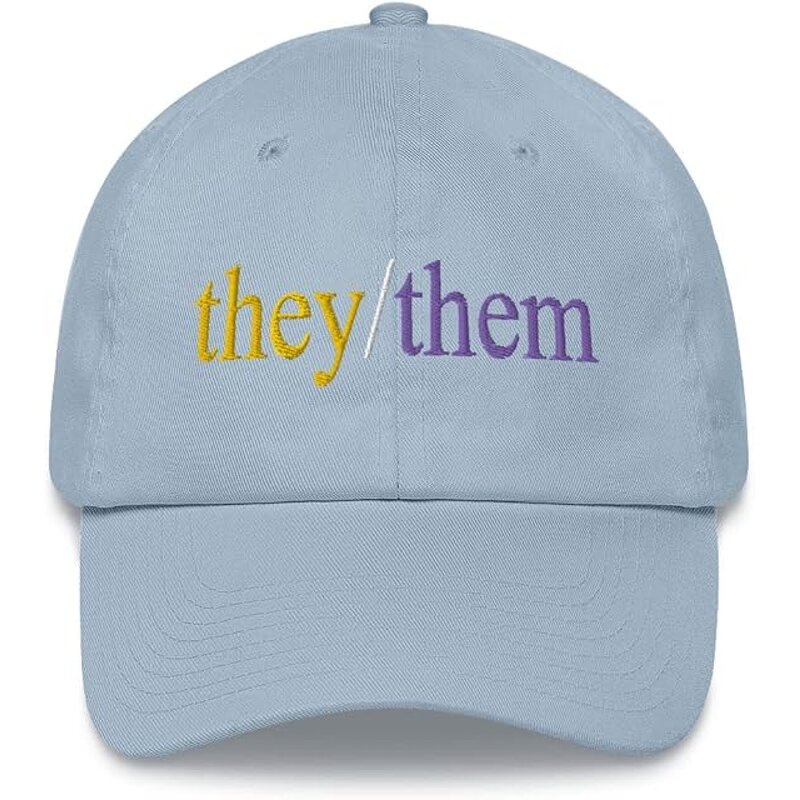 Pride Dad Hat Supplier - LGBTIQA+ Nonbinary Pronouns