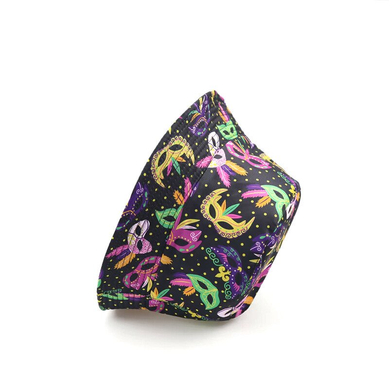 Bucket Hat Factory - Mardi Gras Printed Carnival