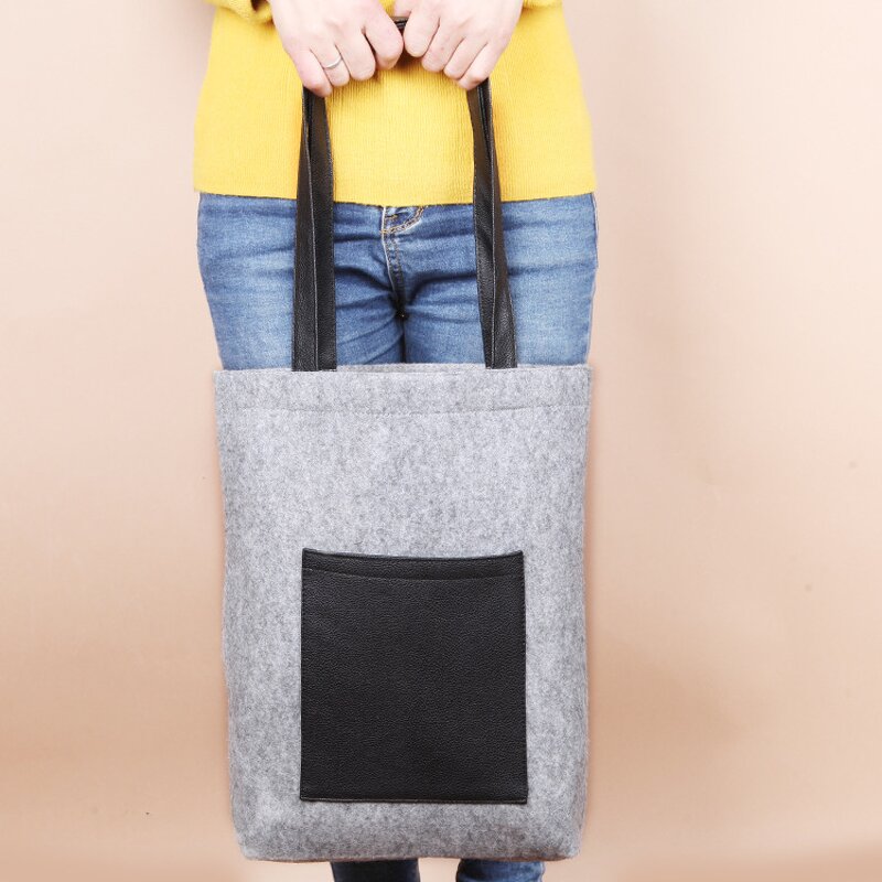 Shopping Bag Factory - Custom Logo Reusable Felt