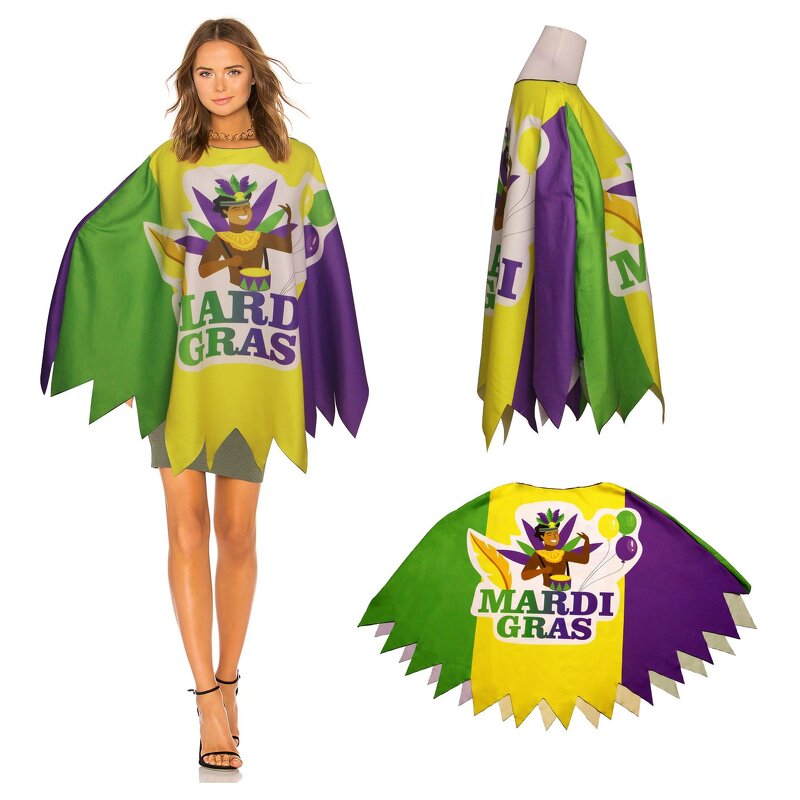 Carnival Cloak Manufacturer - Brazilian Cape Mardi Gras