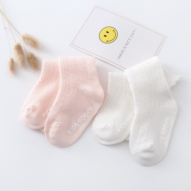 Baby Socks Manufacturer - Easter Rabbit Ruffled Mesh