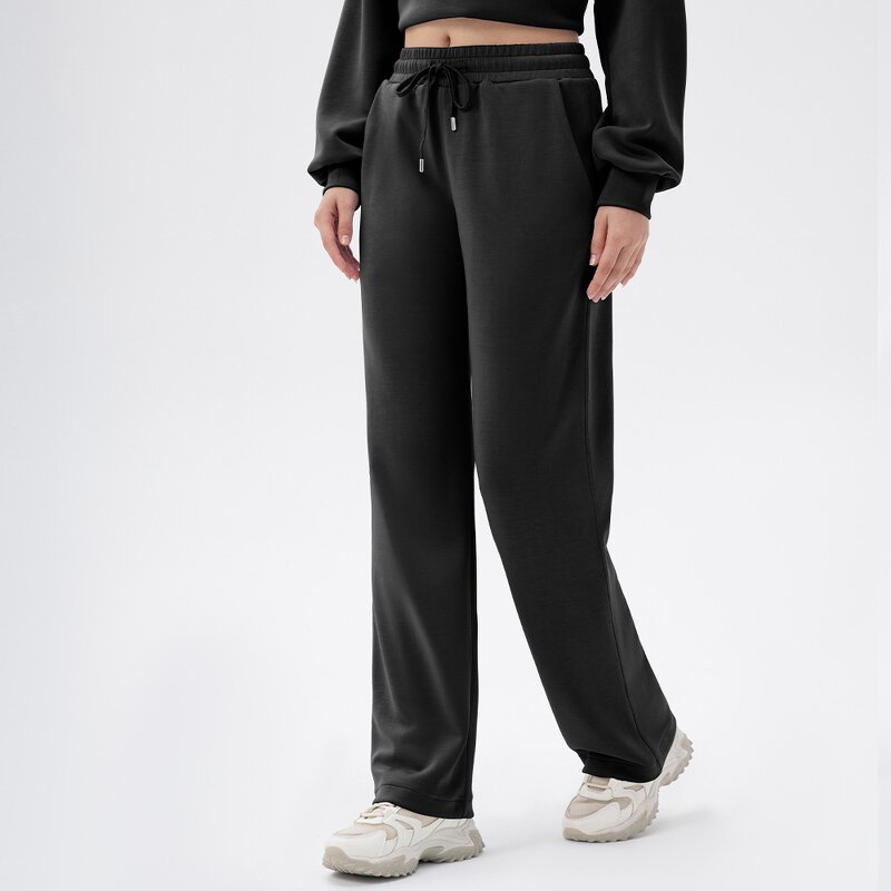 Women's Pants Manufacturer - High Waist Modal Wide Leg