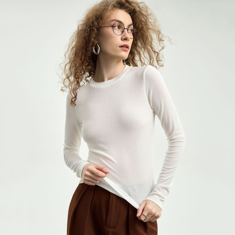 Women's Base Layer Factory - Lyocell Merino Wool Long Sleeve