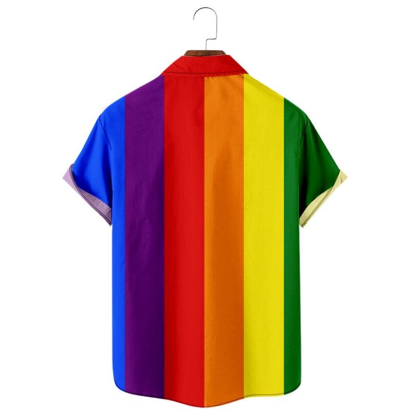 Pride Shirt Manufacturer - LGBTQ Rainbow Flag Men's