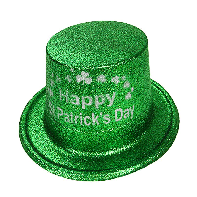Top Hat Manufacturer - St.Patrick's Day Green Glitter
