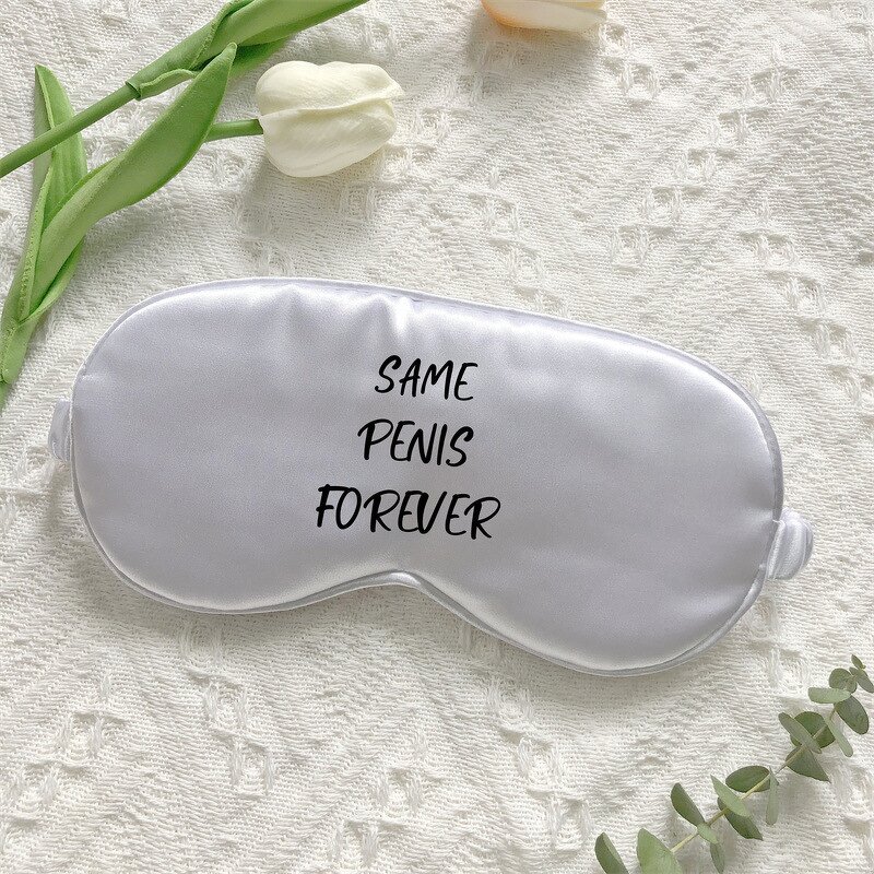 Sleep Mask Manufacturer - Bride Bachelorette Silk