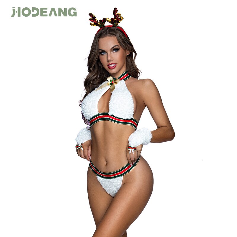 Women's Lingerie Supplier - White Bell Elk Cosplay